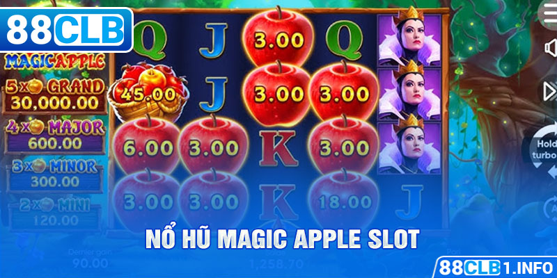 Nổ Hũ Magic Apple Slot trò chơi máy đánh bạc tại 88CLB.